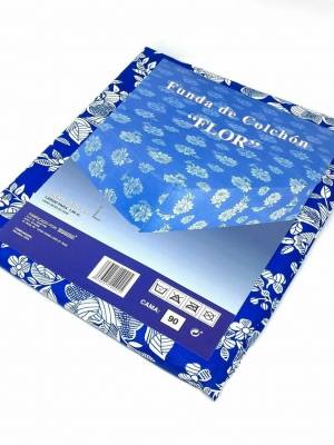 FUNDA COLCHON FLOR ZORBA
