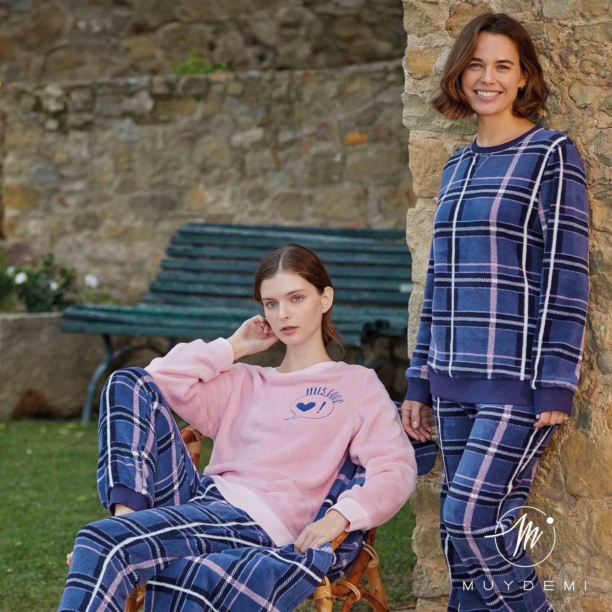 PIJAMA INVIERNO MUJER REF.210302 MUYDEMI