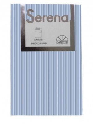 Funda de almohada rayas finas blancas 50/50 NALU CATOTEX