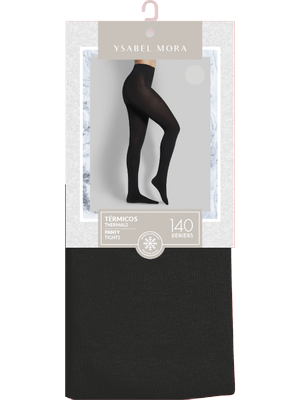 Panty térmico negro 140 DEN Ref.16841 Ysabel Mora