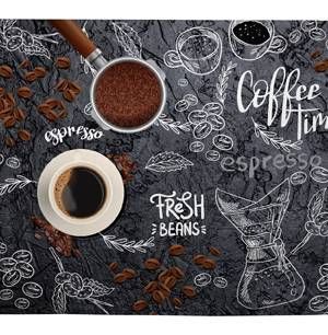 Alfombra cocina estampada Mod. Coffeetox Secaneta