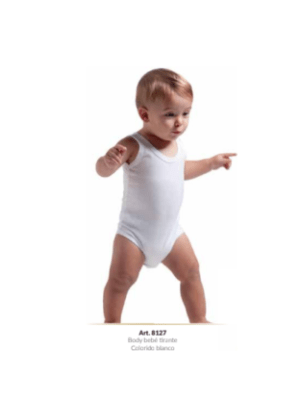 Body tirantes UNISEX bebé Ref.8127 FABIO