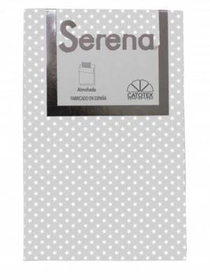 Funda de almohada estrellitas color blanco 50/50 NIA CATOTEX