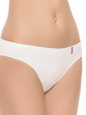 Pack-2 bragas bikini alto algodón Ref.780 de NAIARA