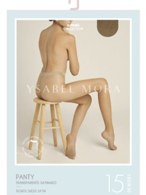 Panty 15 DEN sin demarcación Ref.16413 Ysabel Mora