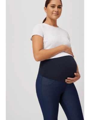Legging elásticos PREMAMÁ denim vaquero Ref.70177 Ysabel Mora