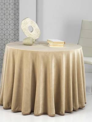 Falda mesa de camilla redonda y rectangular (70-100 cm) Premium de MORA