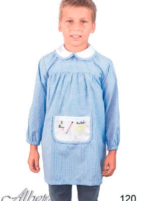 Baby escolar cuadros (varios colores) Ref.120 Albert Confecciones