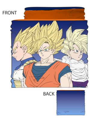 Braga de cuello coralina Dragon Ball Ref.8447 Suncity