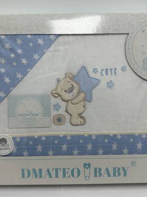 Juego bebé franela para COCHE Ref.389 Dmateo Baby
