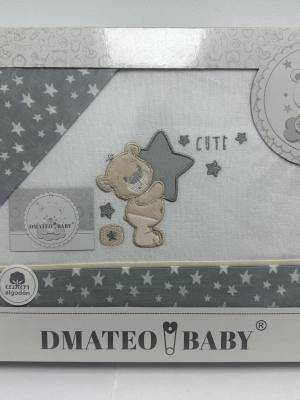 Juego de sábana de franela para MINI CUNA Ref.389 Dmateo Baby
