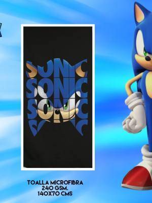 Toalla playa microfibra SONIC 008 New Import