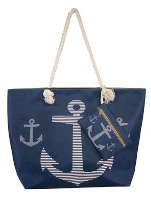 Bolso de playa estampado 5806 Ancla YUMA