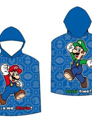 Poncho playa SUPER MARIO 1168 microfibra New Import