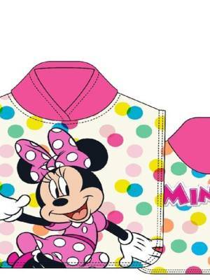 Poncho playa MINNIE 1220 microfibra New Import