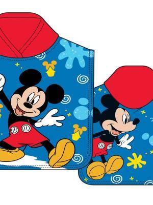Poncho playa MICKEY 1227 microfibra New Import