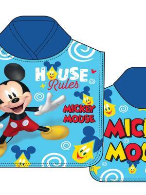 Poncho playa MICKEY 1228 microfibra New Import