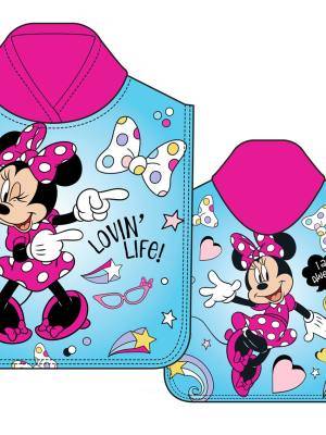 Poncho playa MINNIE 1229 microfibra New Import
