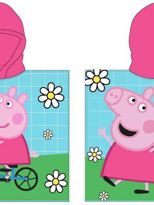 Poncho playa PEPPA PIG 1236 microfibra