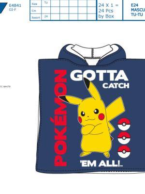 Poncho playa POKEMON 78004 microfibra SUNCITY