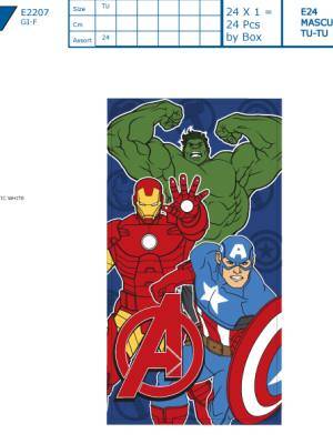 Toalla playa microfibra AVENGERS 78092 Suncity