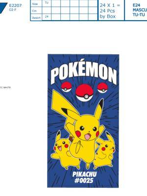 Toalla playa microfibra POKEMON 83225 SUNCITY