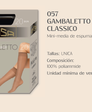 Pack 2 mini media OMSA 057 de espuma