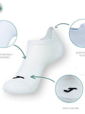 Pack-2 calcetines invisibles hombre 201810 JOMA