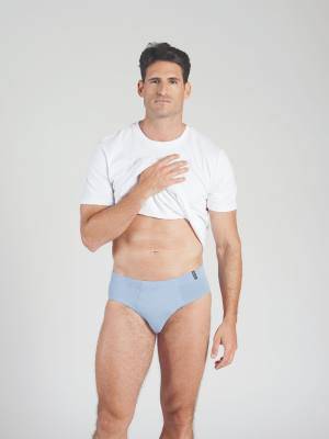 Pack-2 slips hombre básicos lisos S901 Kehat