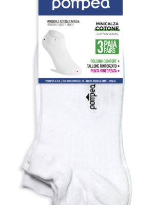 Minicalza algodón invisible pack 3 Ref.90771950 POMPEA