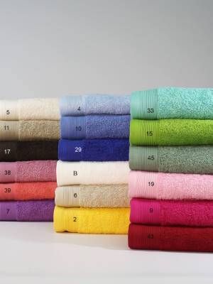 Toalla rizo pack 2 LAVABO 100% algodón (varios colores) 50X100cm TROVADOR