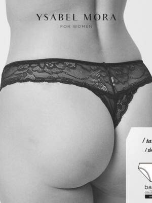 Tanga encaje mujer 19045 Ysabel Mora