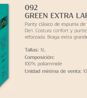 Panty clásico extra largue OMSA 092