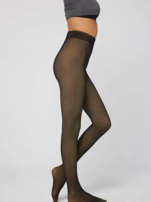 Panty térmico con efecto velado