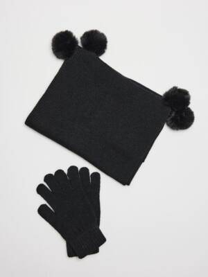 Conjunto bufanda y guantes mujer 70650 Ysabel Mora