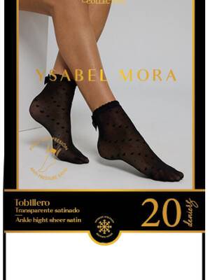 Tobillero fantasía 20 DEN corazones 16616 Ysabel Mora