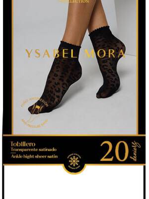 Tobillero fantasía 20 DEN leopardo 16617 Ysabel Mora