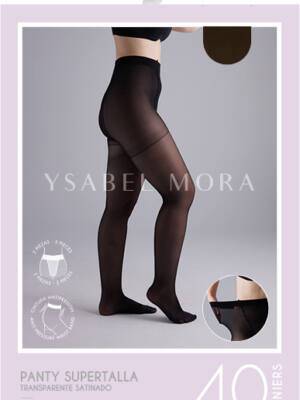 Panty super talla 40 DEN 16514 Ysabel Mora