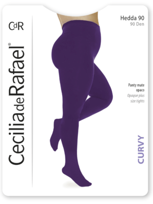 Panty opaco curvy HEDDA 90DEN 2891 Cecilia Rafael