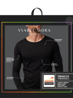 Camiseta térmica manga larga hombre Ref.70107 Ysabel Mora