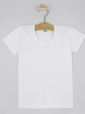 Camiseta manga corta infantil interior afelpado 6100 RAPIFE