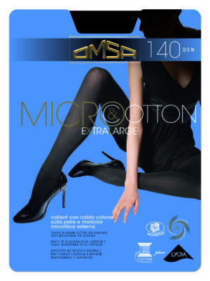 Panty MICRO Y COTTON Extra largue OMSA 267