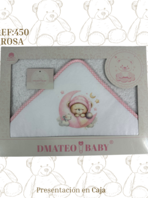 Capa de baño Dmateo Baby 450 100% algodón