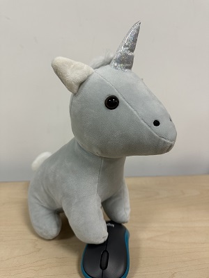 Sujeta puertas unicornio Ref.61444 BH Textil