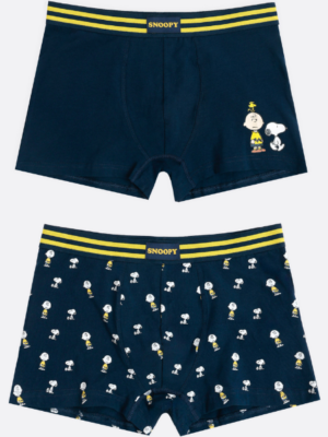Pack 2 bóxer SNOOPY para hombre 48570 Aznar Innova