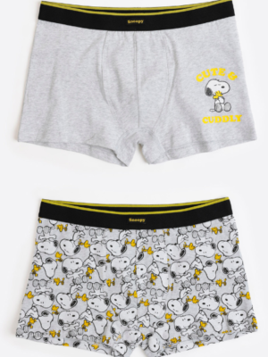 Pack 2 bóxer SNOOPY para hombre 48572 Aznar Innova