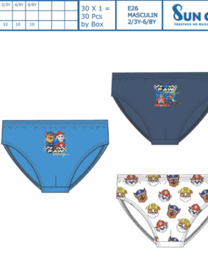 Caja 3 slips PAW PATROL 80056 SUNCITY