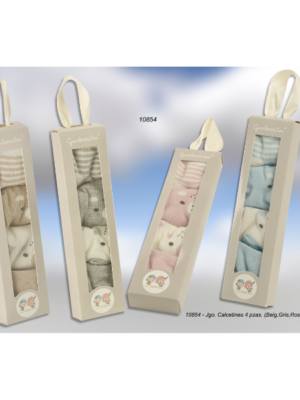 Juego calcetines bebé 4 pares 10854 Gamberritos
