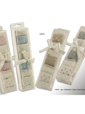 Juego calcetines bebé 7 pares 10975 Gamberritos