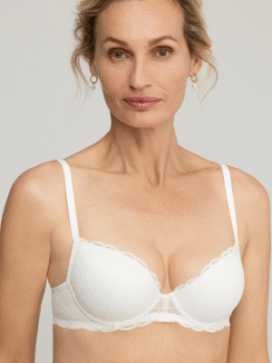 Sujetador push up con aro y encaje copa B y C W1871 PROMISE